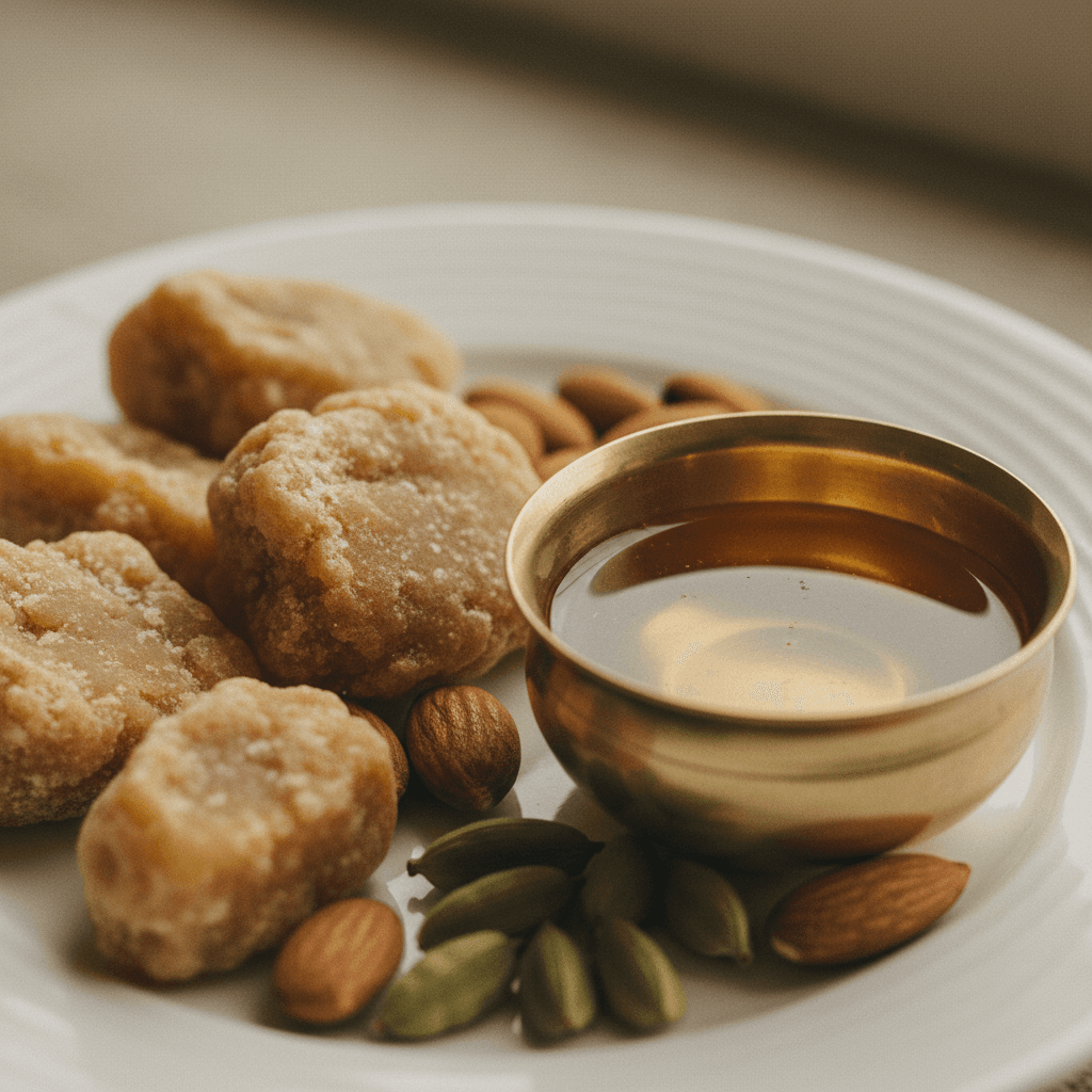 Pure fresh ingredients used in Sri Ayyanar sweets